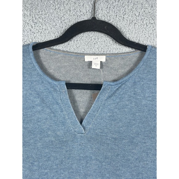 J. Jill Women's Long Sleeve Lightweight Sweater Top Nightsky Size XS NWT - Picture 5 of 9